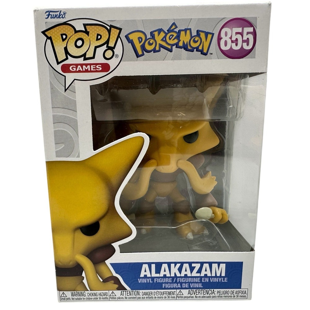 Funko Pop! Vinyl: Pokémon Alakazam #855 NEW IN BOX